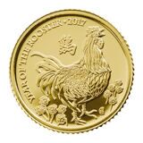 Англия Петух 2017 золото 3.1 грамма цена 25.100 руб.